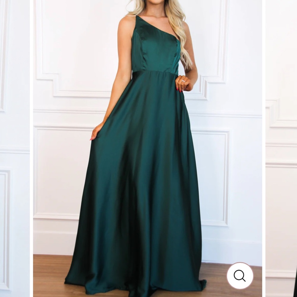 Emerald Green Gown